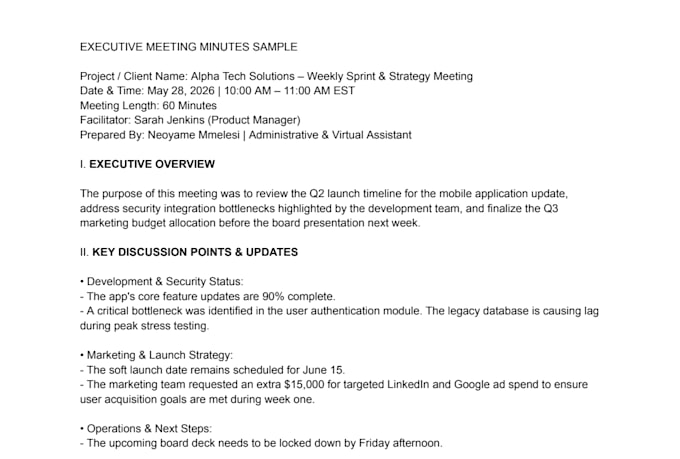write ai meeting minutes, zoom transcript summarization, and notes